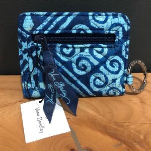 NWT Vera Bradley Snap Wallet with Keyring
